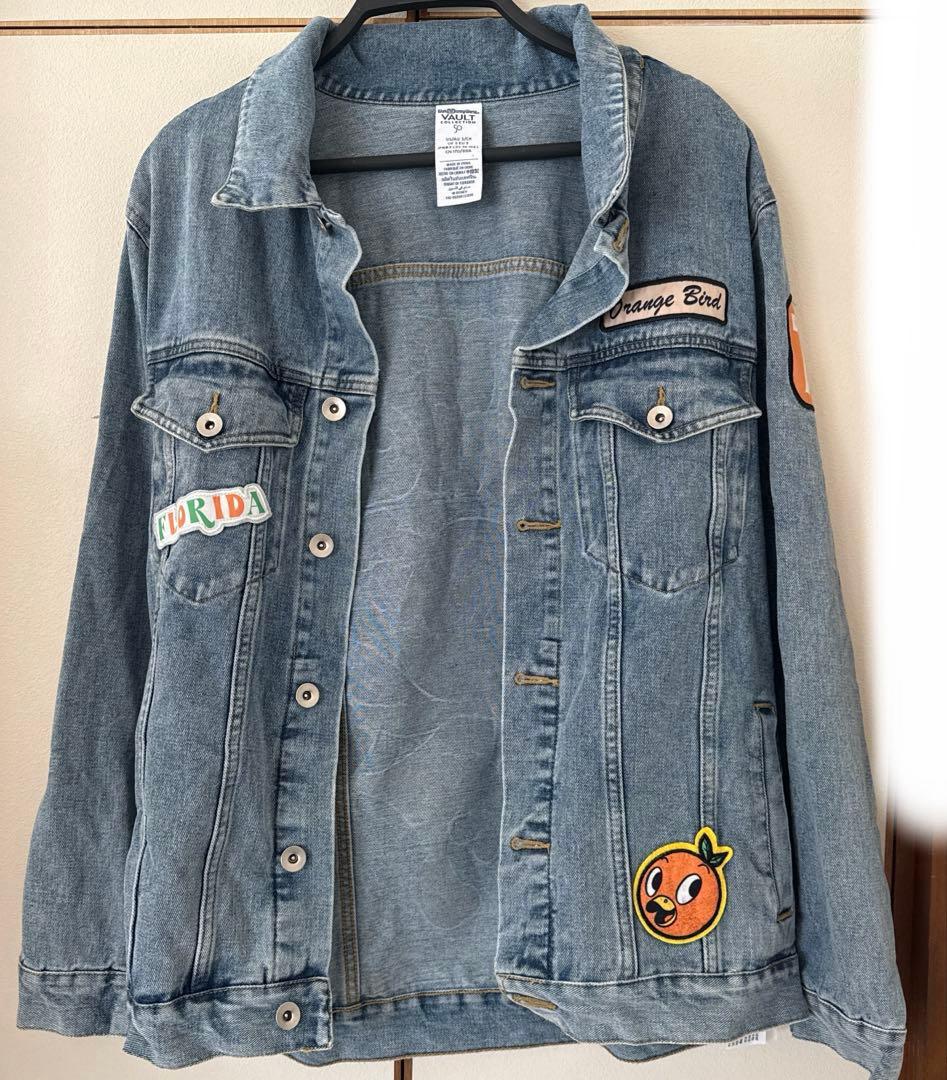 オレンジバード デニムジャケット (L)