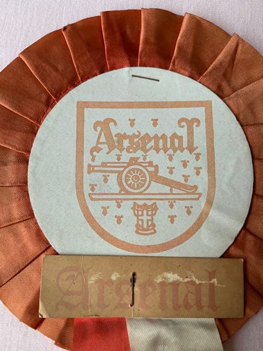入手不可能！Arsenal 1950〜'60年代サポーターグッズ