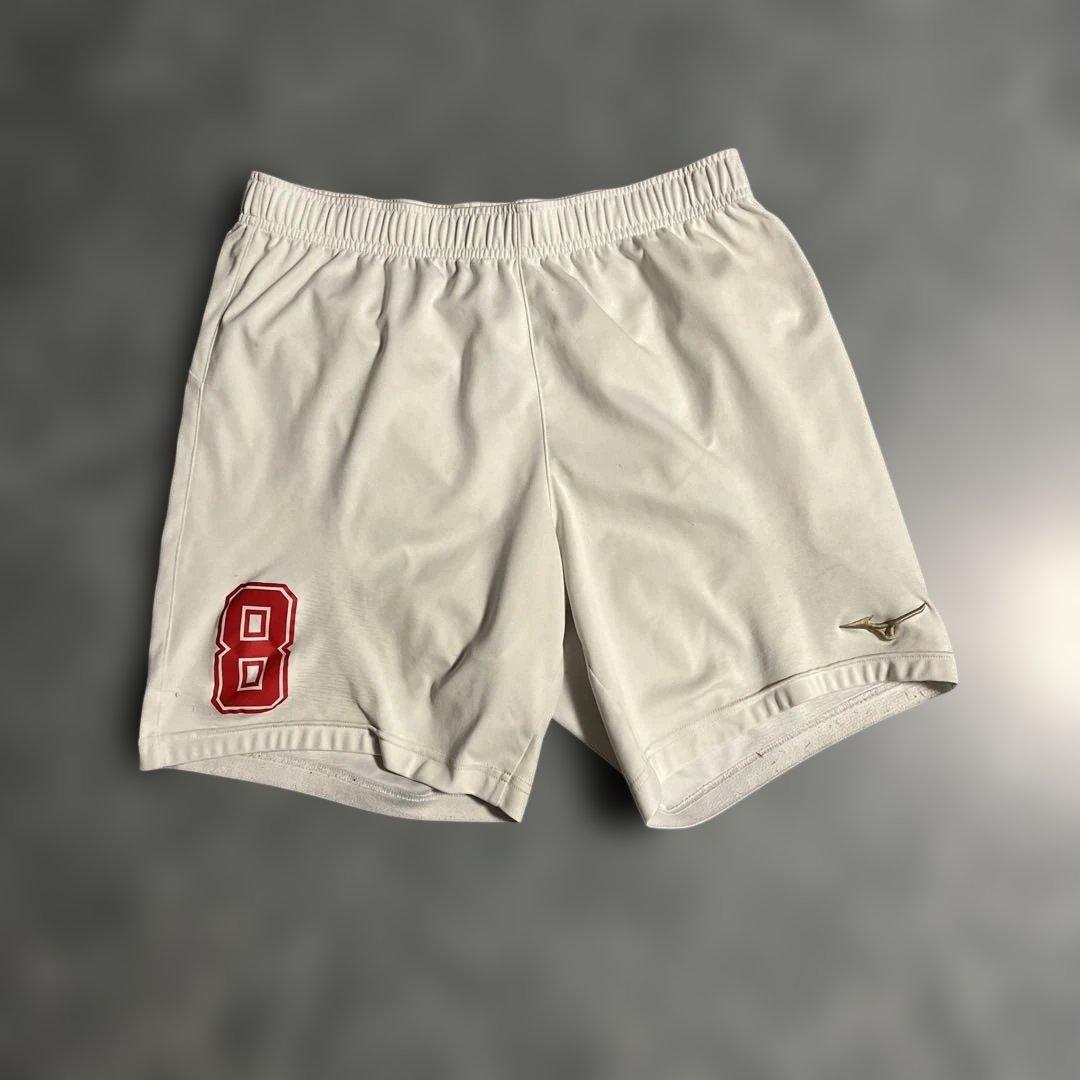 矢板中央高校 白色練習着上下セット 1桁