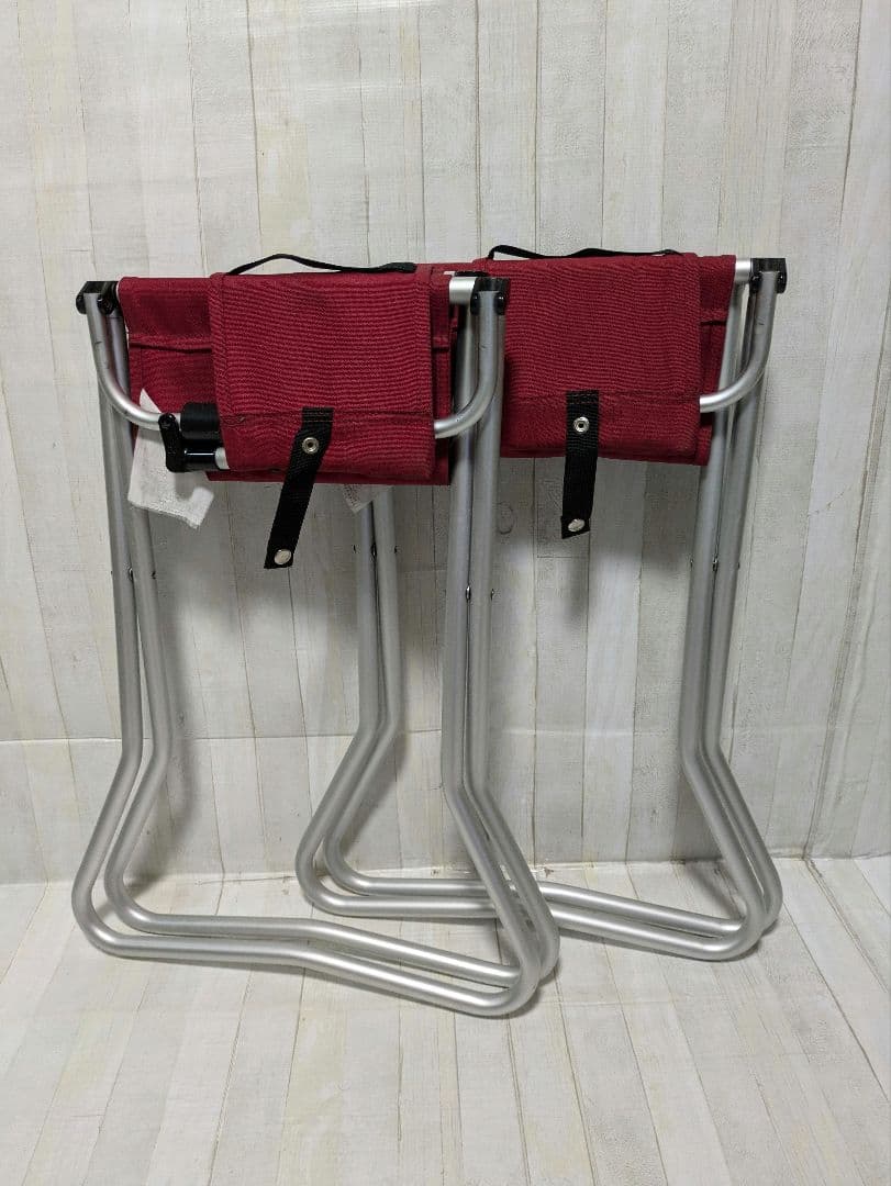  peak スノーピーク KID'Sチェア　 2脚セット レッド
