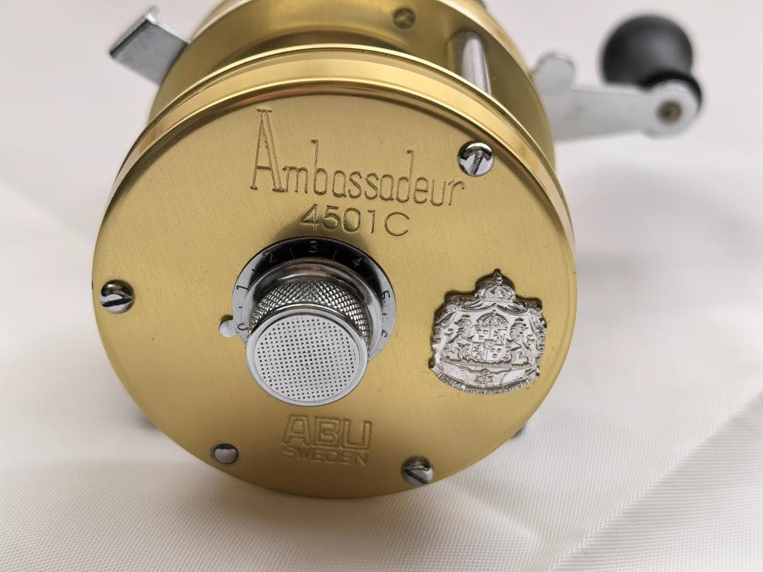 アブガルシア アンバサダー Ambassadeur 4501c ゴールド マミヤ