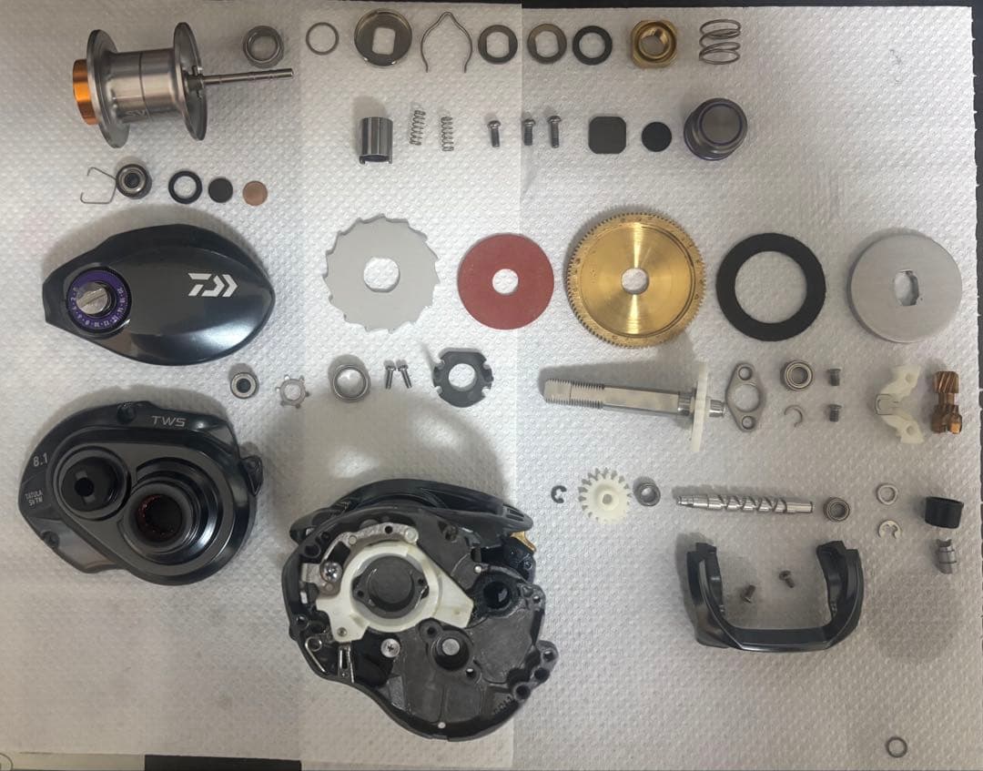 ダイワ タトゥーラ SV TW 8.1R ハンドル変更 メンテ済み