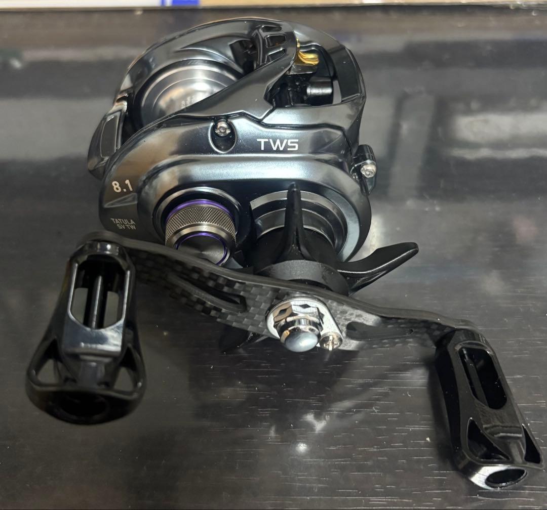 ダイワ タトゥーラ SV TW 8.1R ハンドル変更 メンテ済み