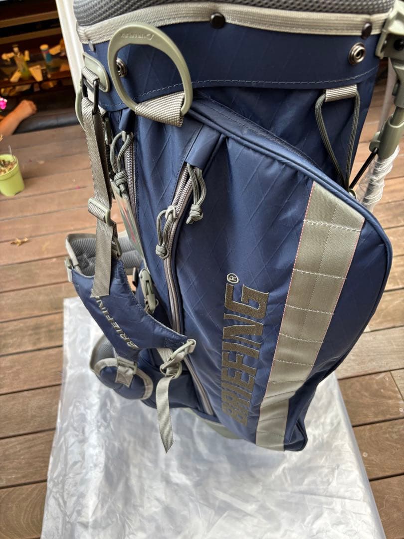 ブリーフィングキャディーバッグ ネイビー 仕切りの数 5 重量 3.1 Kg
