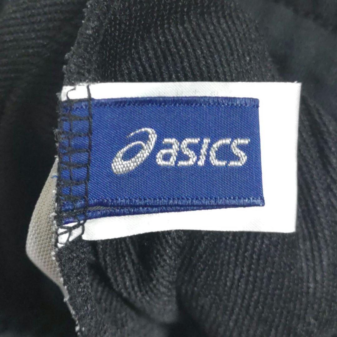 ASICS　アシックス　スエット　上下　M　L　ブラック　黒　フード付きジャージ