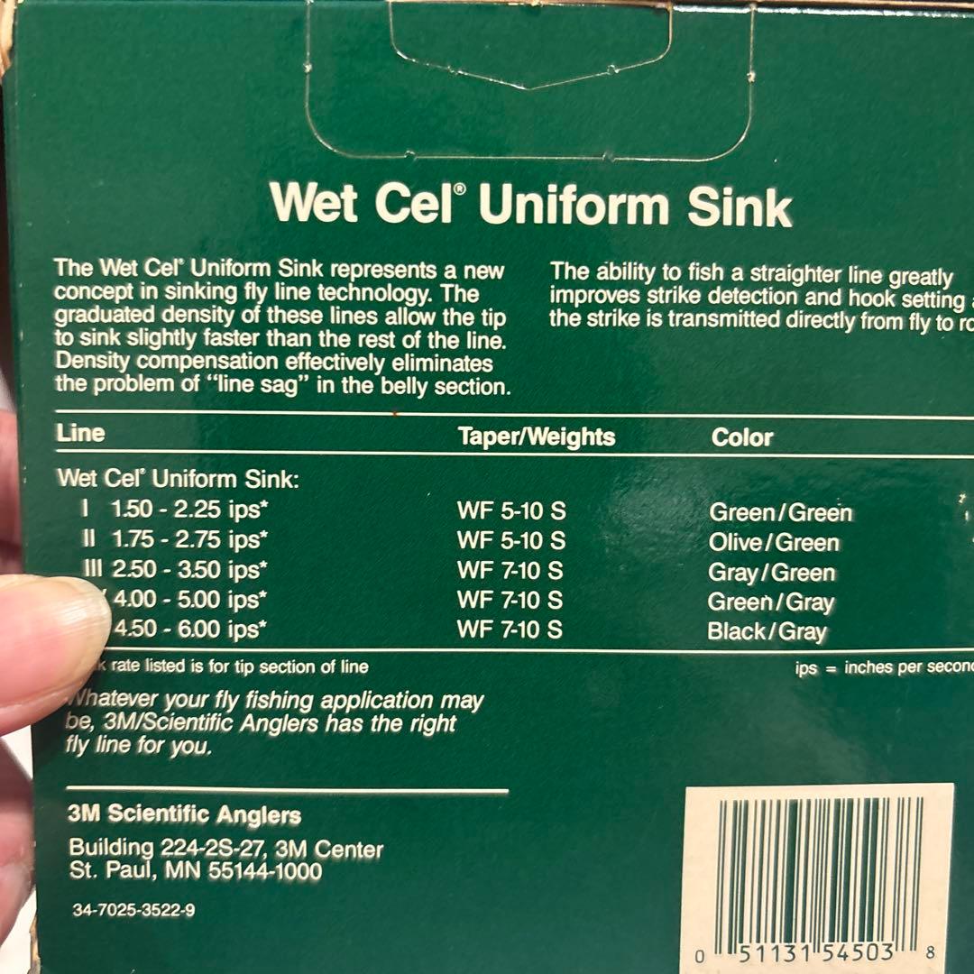 釣り仕掛け・仕掛け用品 SCIENTIFIC ANGLERS Uniform Sink II 90ft