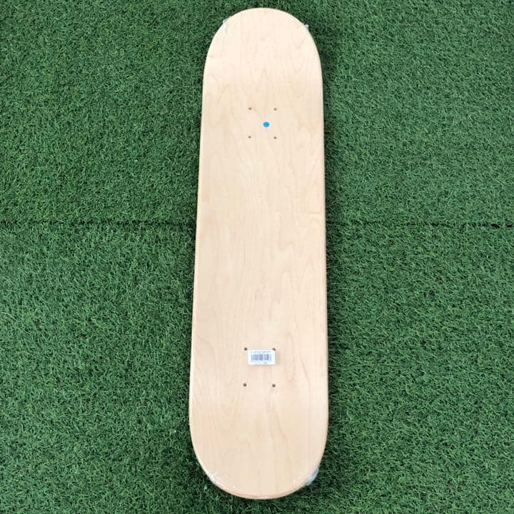 カラースケートボード　ブランクデッキ　7.75インチ　NATURAL