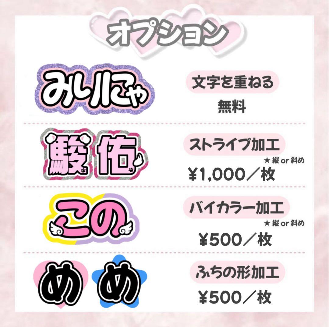 さくら うちわ文字 団扇屋 連結文字 ハングル ネームボード オーダー