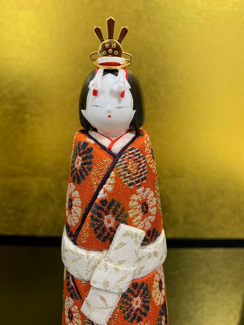 高貴で上質な雛人形★木目込み人形　雛人形　ひなまつり　おひなさま　正絹