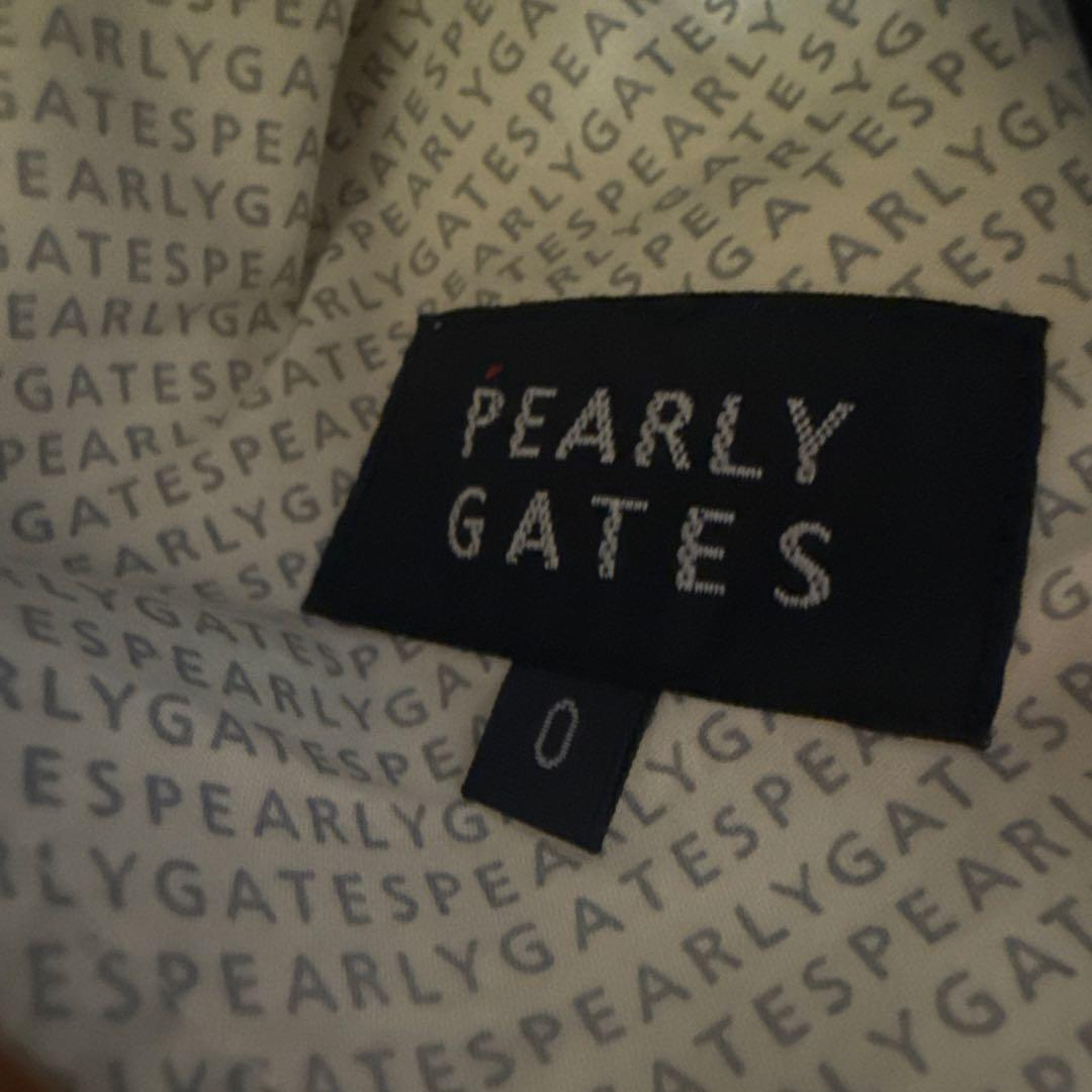 PEARLY GATES ネイビー プリーツスカート