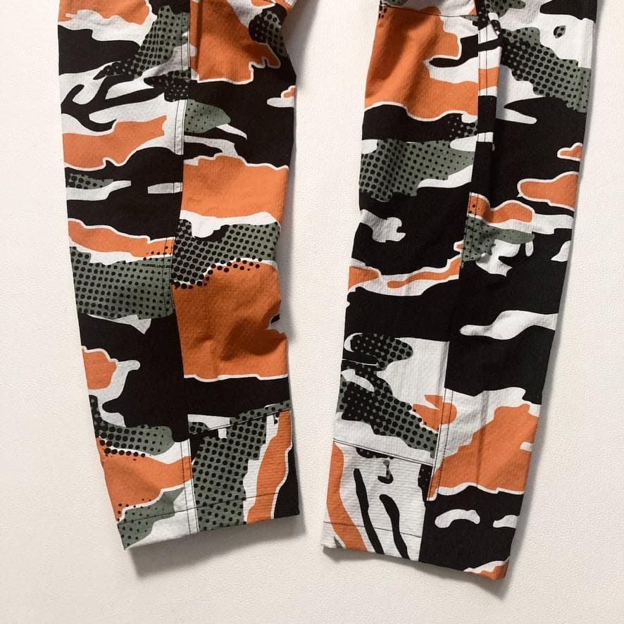 【ビッグサイズ/極美品】ラッセルノ カモフラパンツ 総柄 ゴルフ ストレッチ 7
