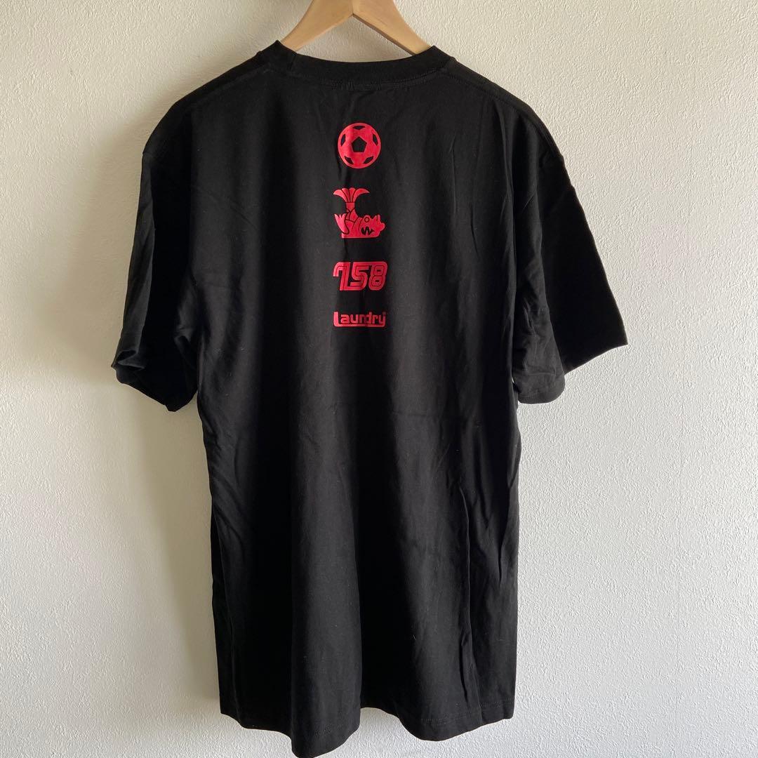 名古屋グランパス ランドリー コラボ Tシャツ 限定カラー 黒 XL 終売品