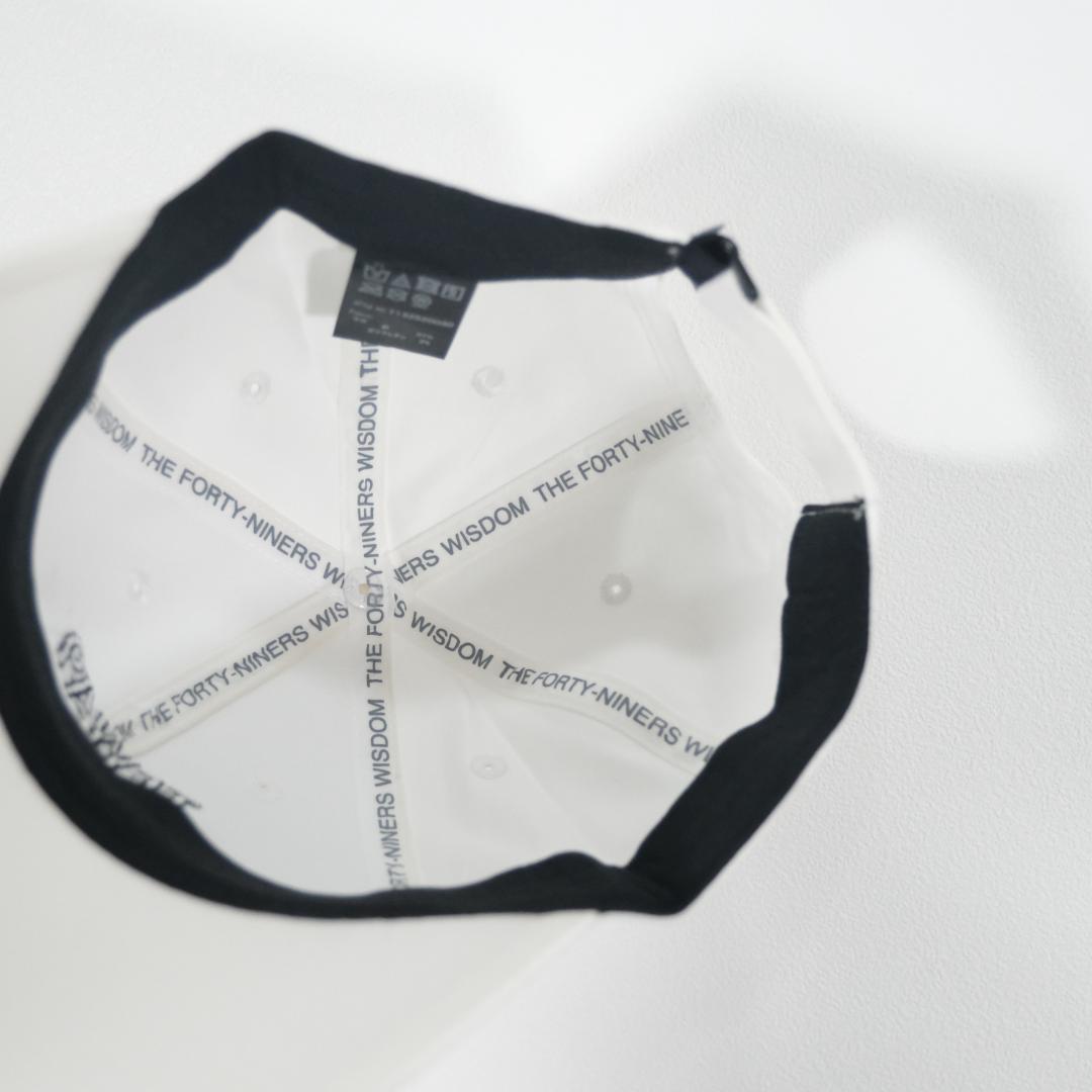メンズウェア TFW49 GOLF EMBROIDERY 6PANEL CAP WHITE