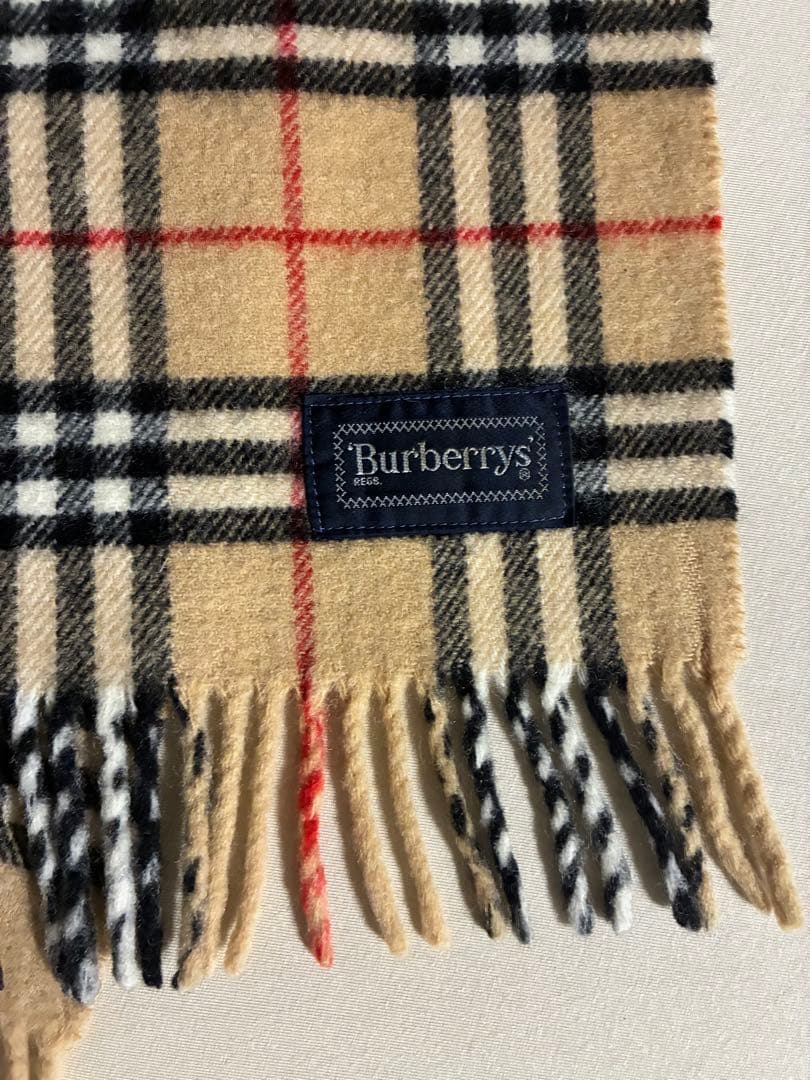 極美　BURBERRY バーバリー 膝掛け　ブランケット　ノバチェック