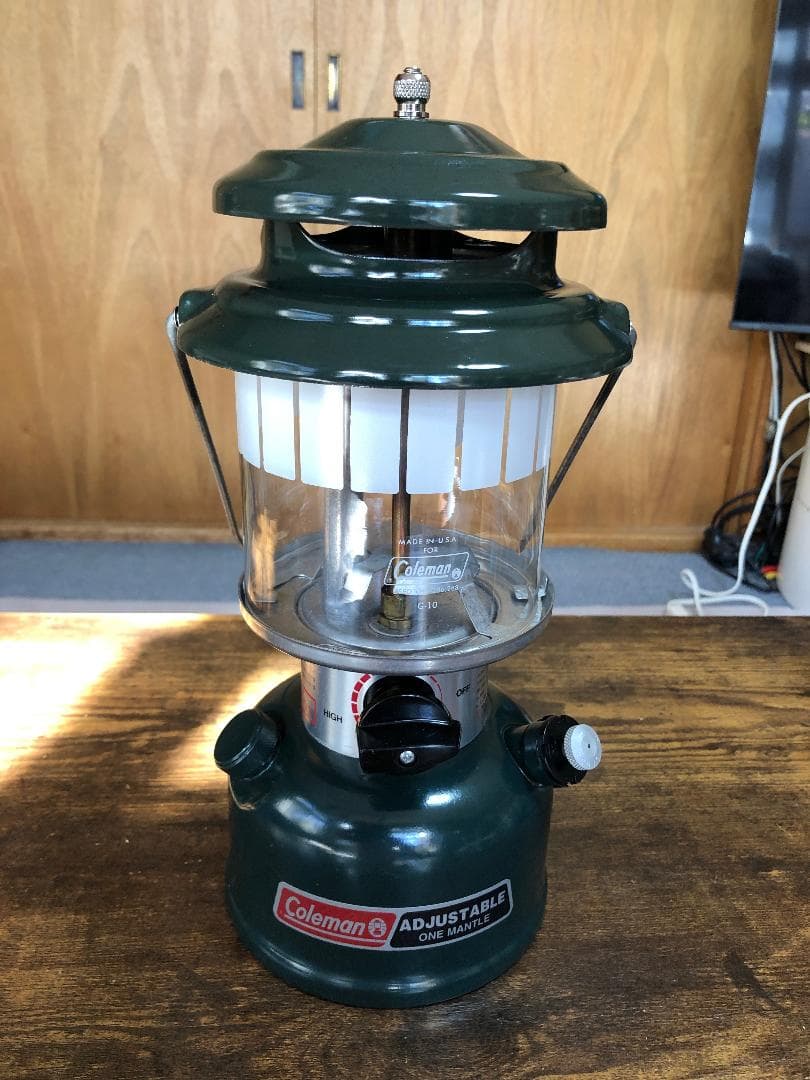 ライト・ランタン Coleman ADJUSTABLE ONE MANTLE '97