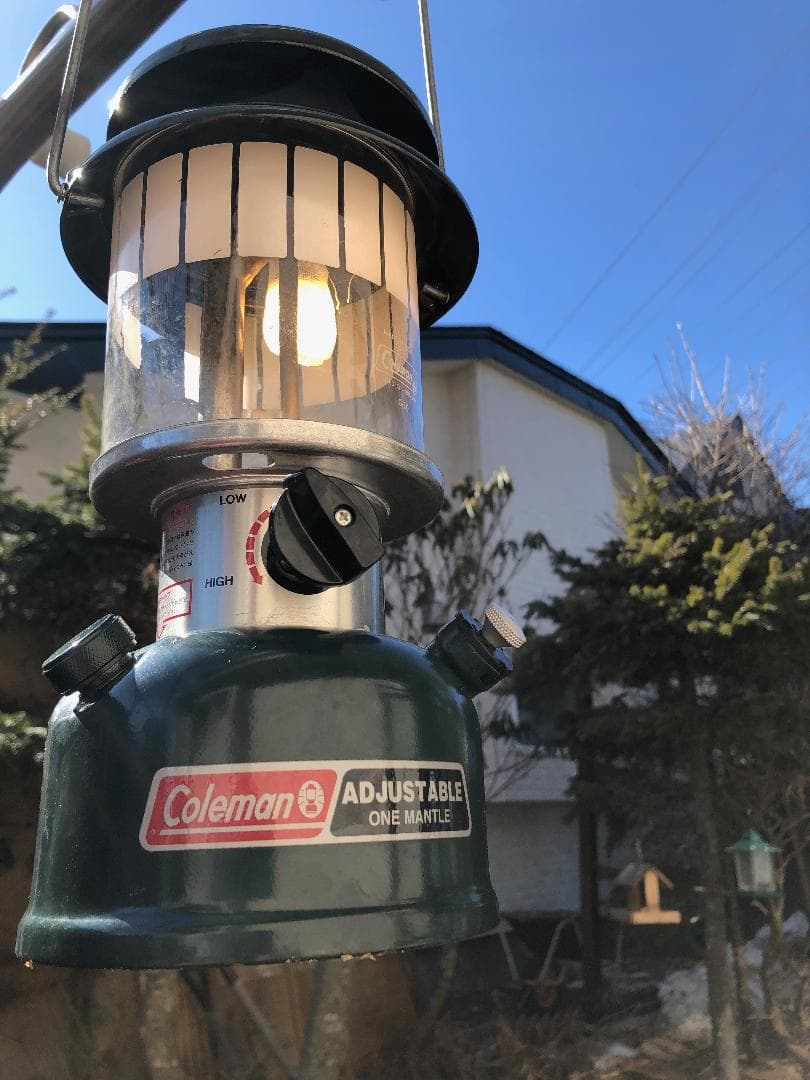 ライト・ランタン Coleman ADJUSTABLE ONE MANTLE '97