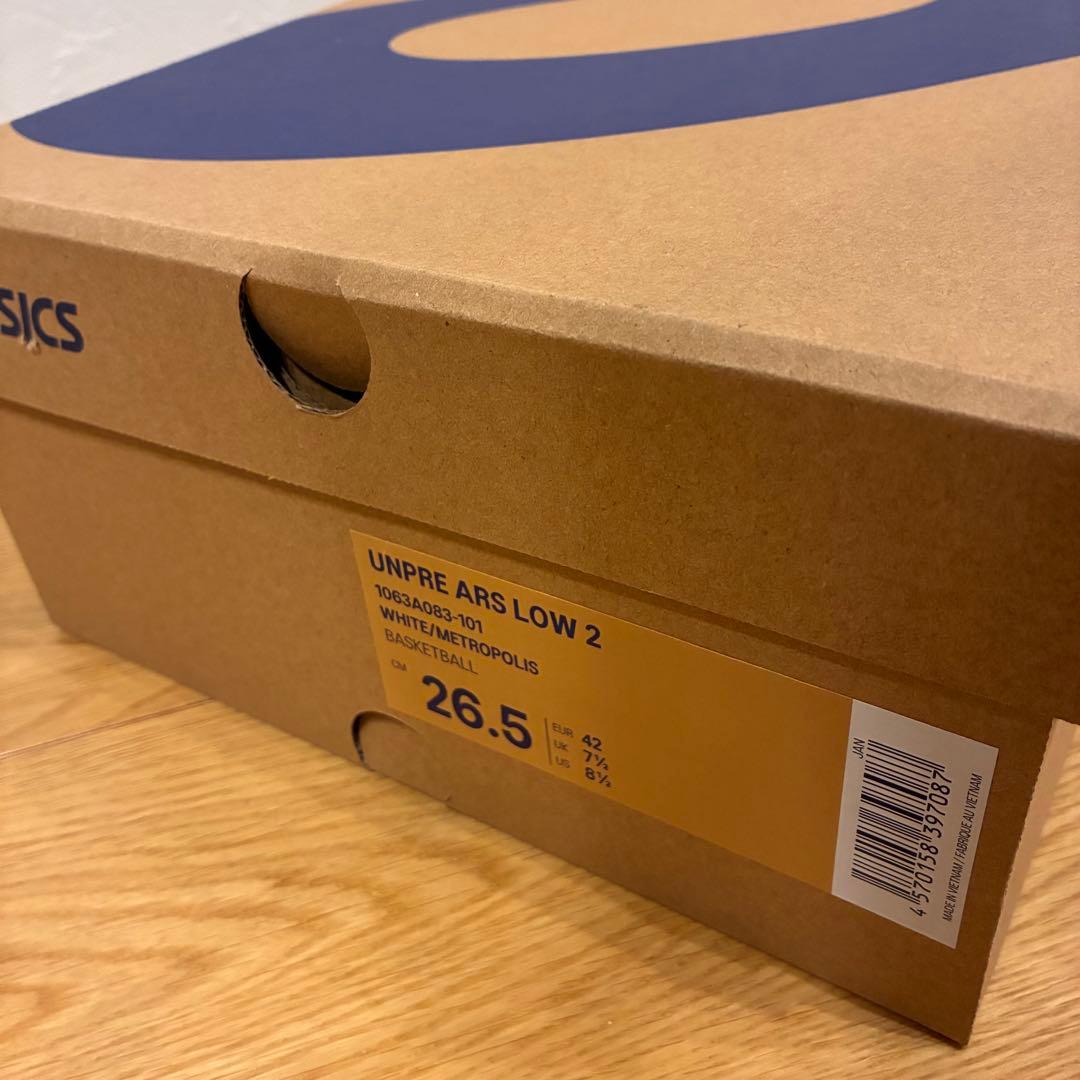asics UNPRE ARS LOW 2 26.5cm アンプレアルスロー 2