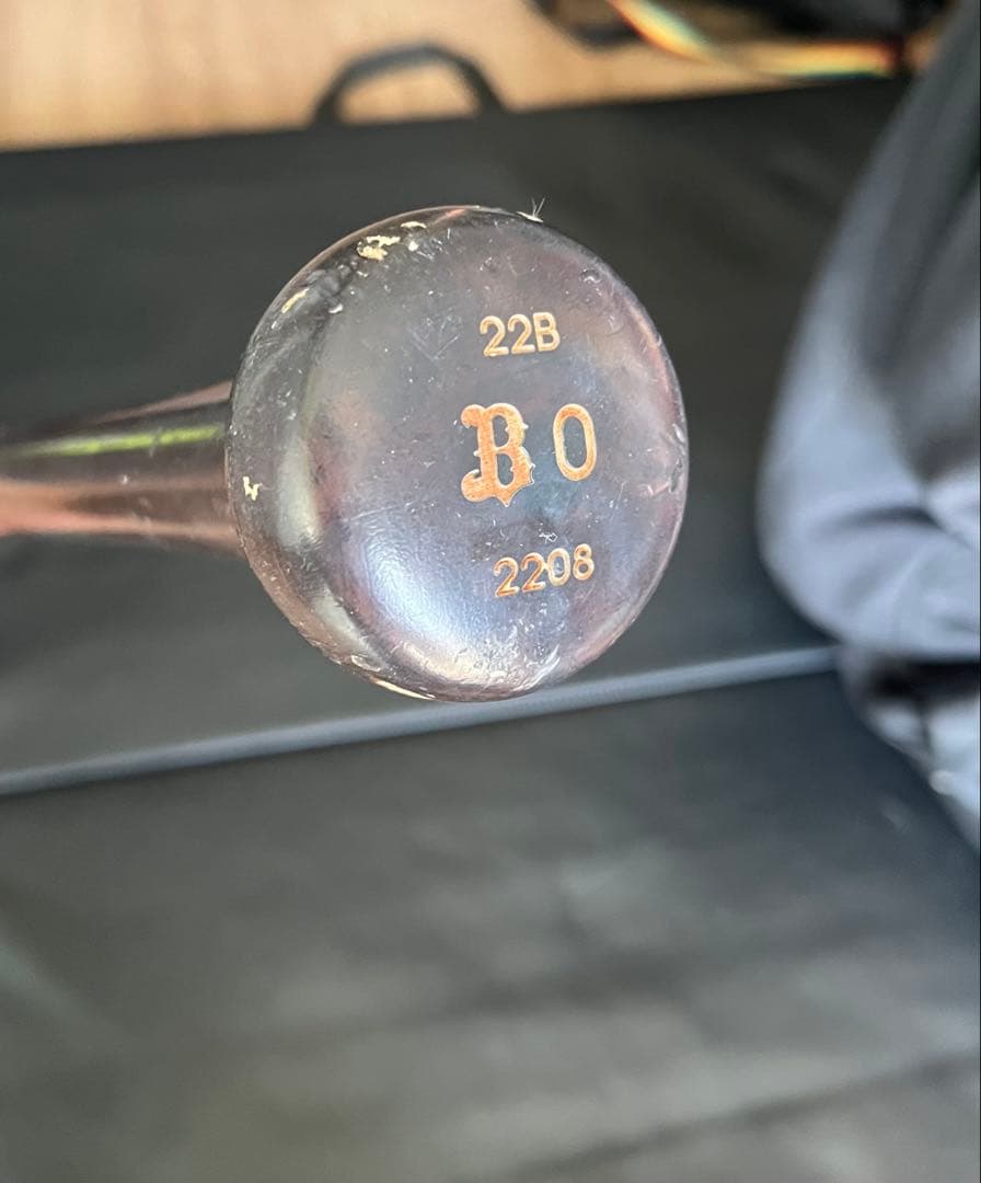 オリックスバファローズ 渡部遼人 #0 バット　NPBマーク 支給品　実使用