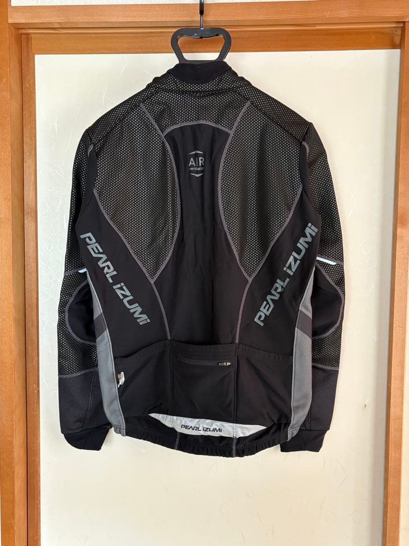 気温0度対応　PEARL IZUMI サイクルジャケット ＆ビブタイツ　サイズＬ