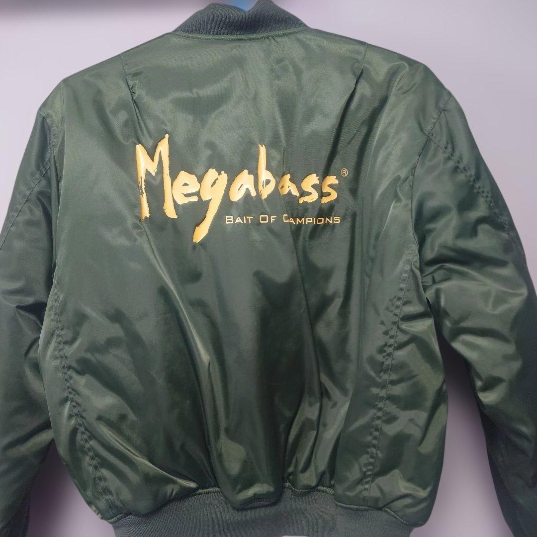 Megabass MA-1 フライトジャケット グリーン