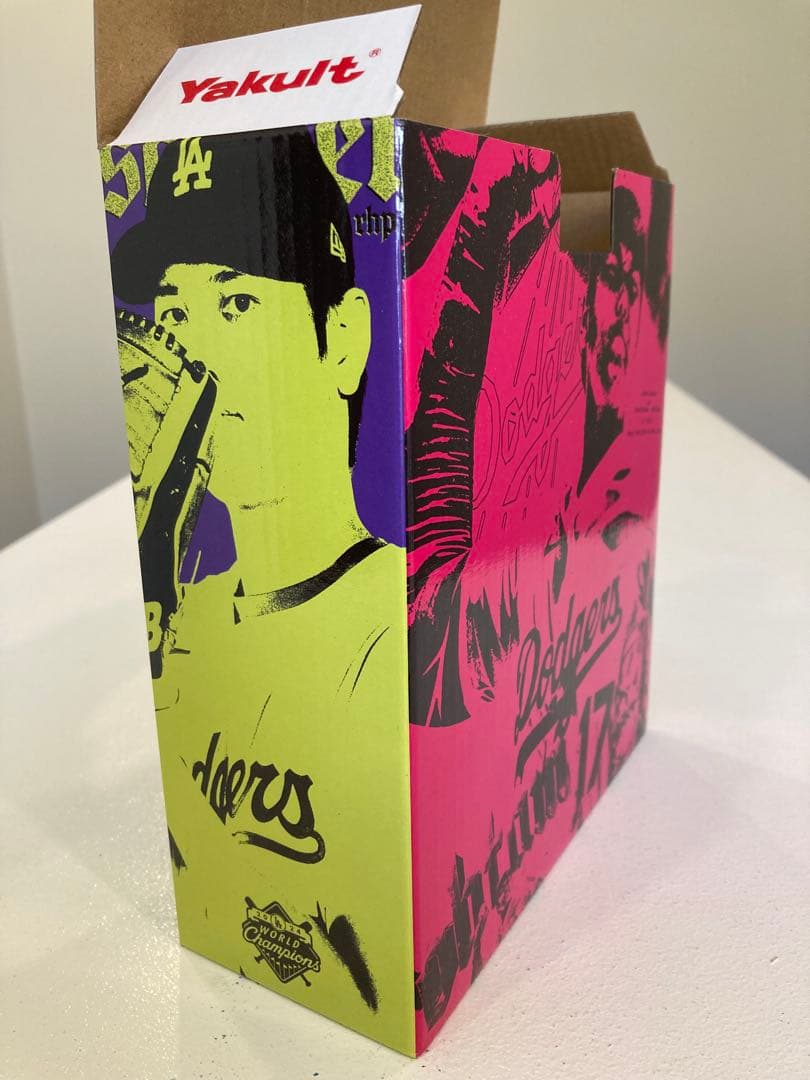 大谷翔平ボブルヘッド(ピッチング)その2 球場配布パンフレット付き