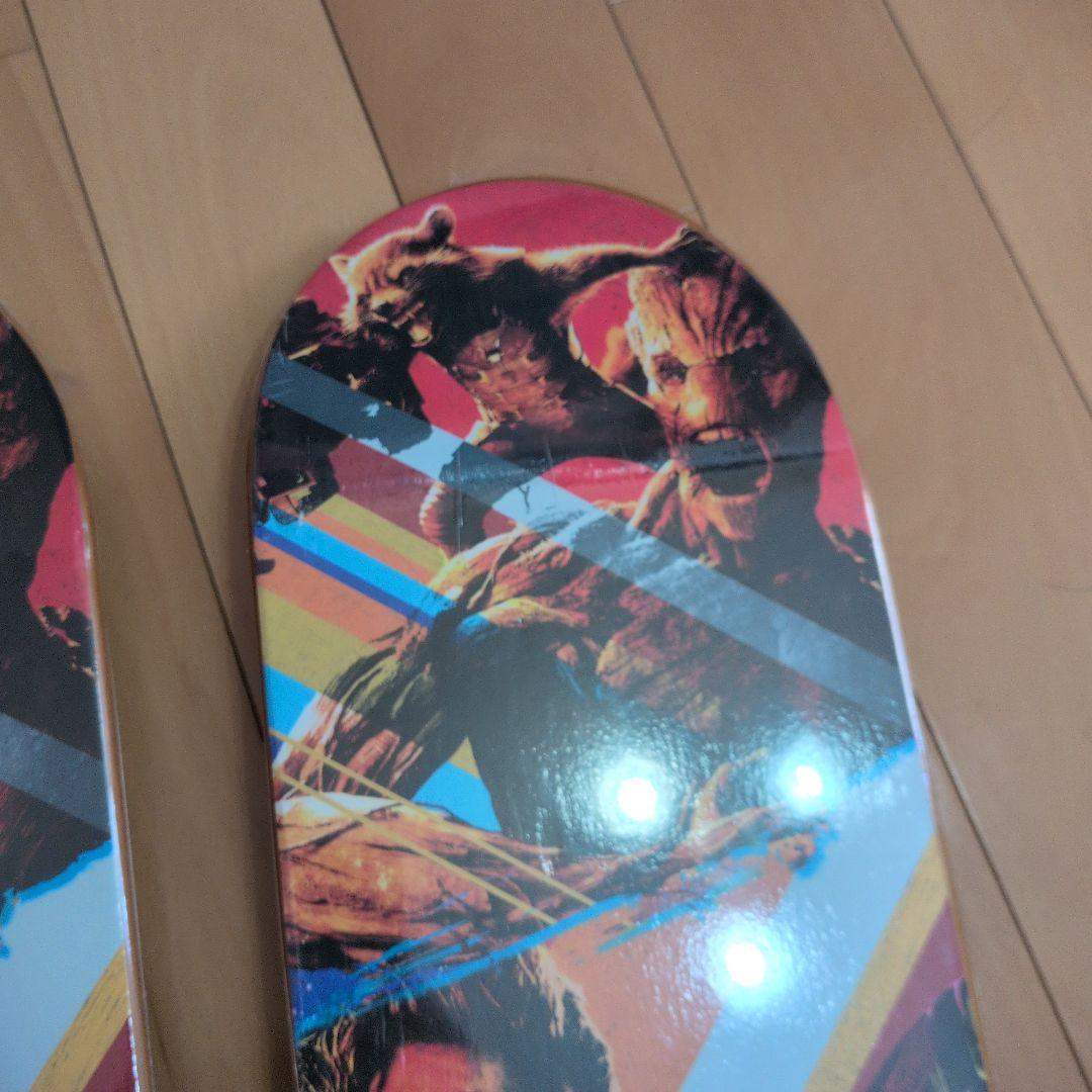 新品 GUARDIANS OF THE GALAXY スケートボードデッキ ２個