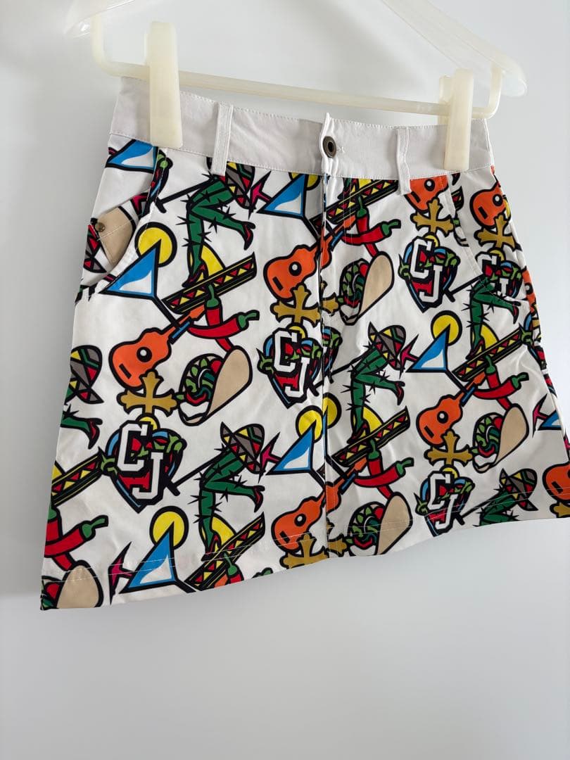 美品CALLEJERA カジェヘラ ゴルフウェア スカート メキシカン 0サイズ