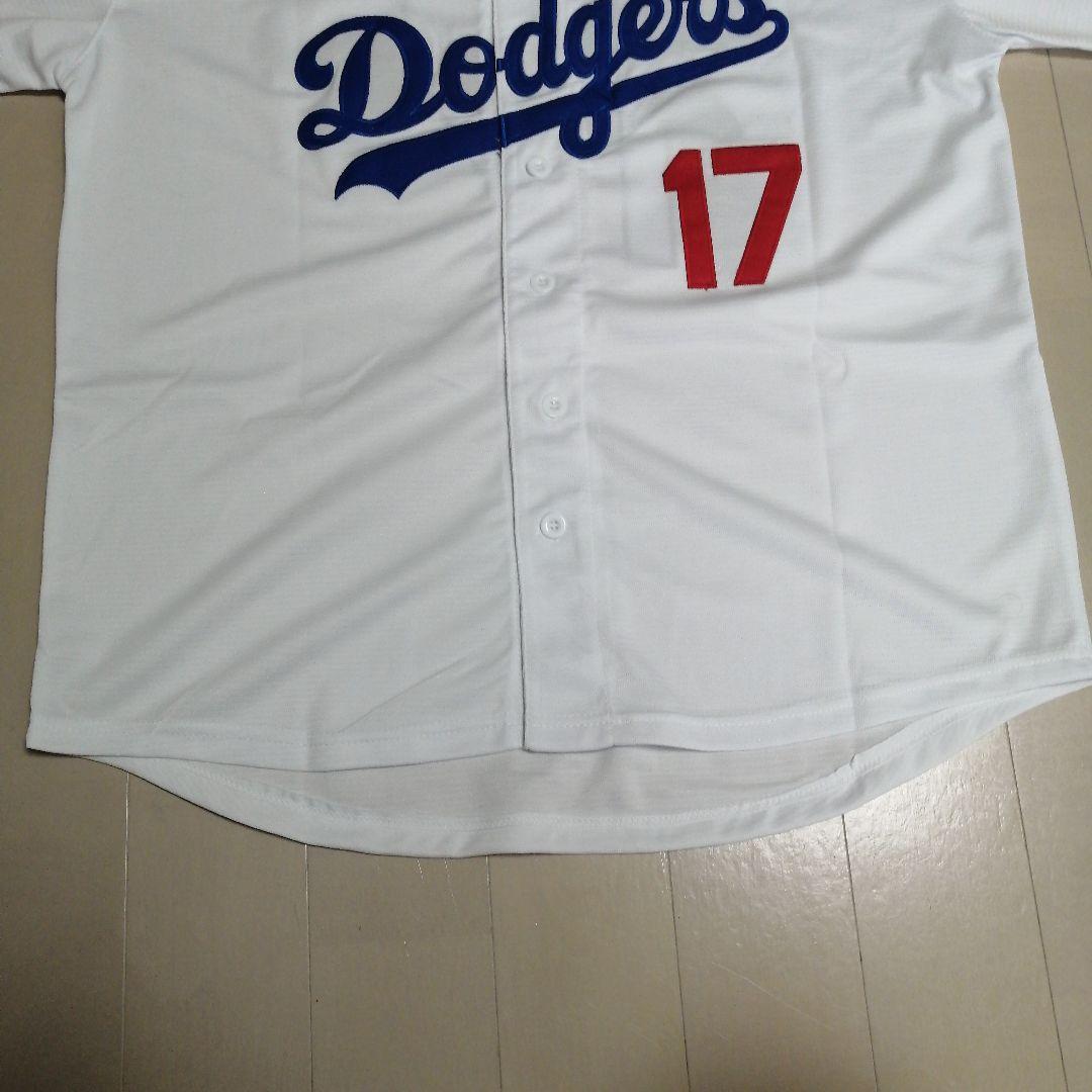 【WBC日本戦 3/6】大谷翔平 L ドジャース 白 ノーブランド ユニフォーム