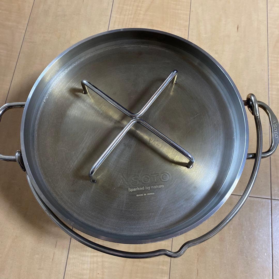 SOTO ダッチオーブン　10インチ　底網つき
