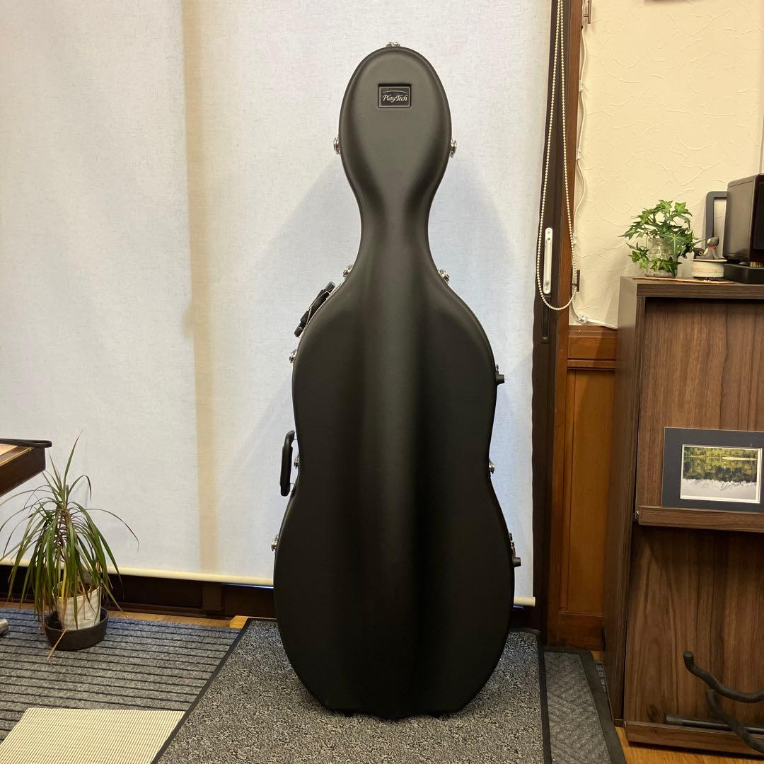 フルサイズ チェロ 木製 オレンジ、メーカーはプレイテック