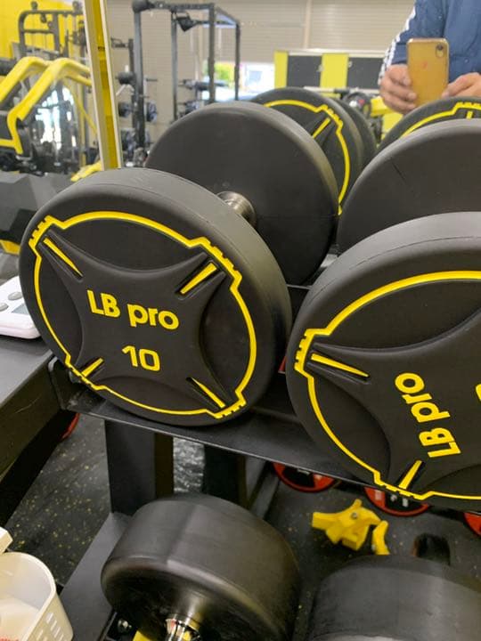 TPUダンベル　１７.5kg 2個