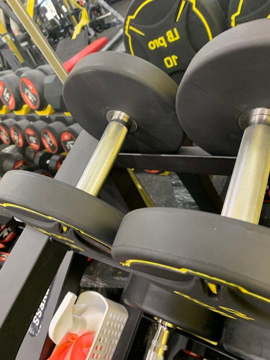 TPUダンベル　１７.5kg 2個