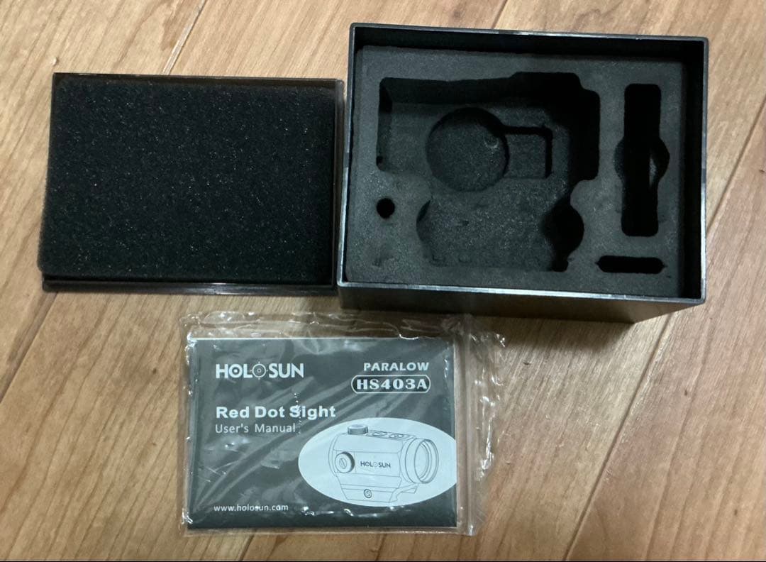 実物　HOLOSUN HS403A ドットサイト
