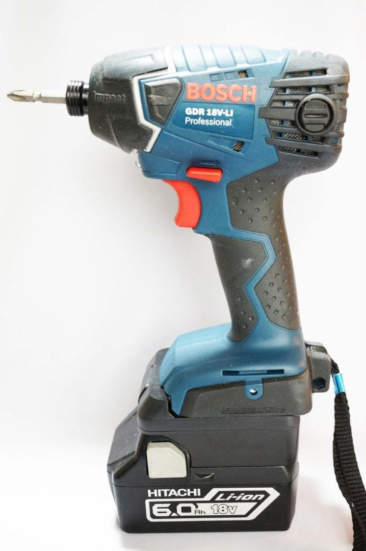 ⑯◆ボッシュ(BOSCH)の18Vを日立(HIKOKI)の電池変換アダプター◆8