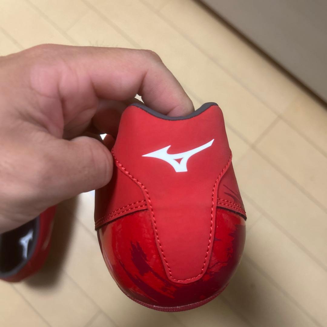 Mizuno レッド サッカーシューズ スパイク