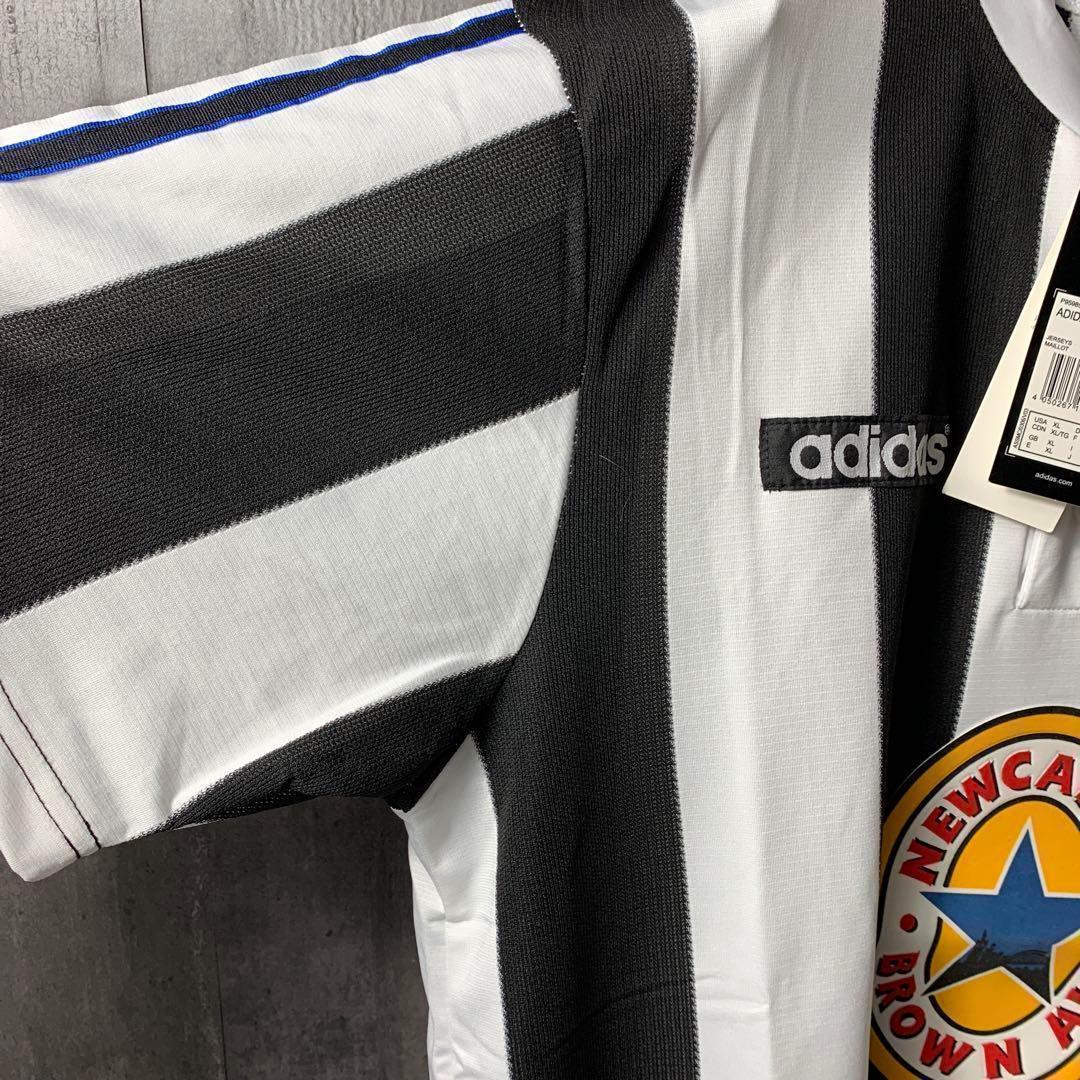 【★ニューカッスル】 アディダス メンズ サッカー 90s ユニフォーム 2XL