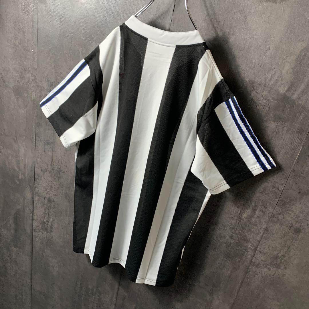 【★ニューカッスル】 アディダス メンズ サッカー 90s ユニフォーム 2XL