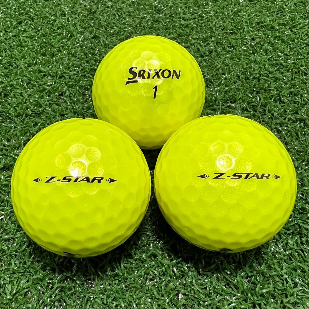 【S19】SRIXON Z-STAR 黄 21年式 ロストボール 24球