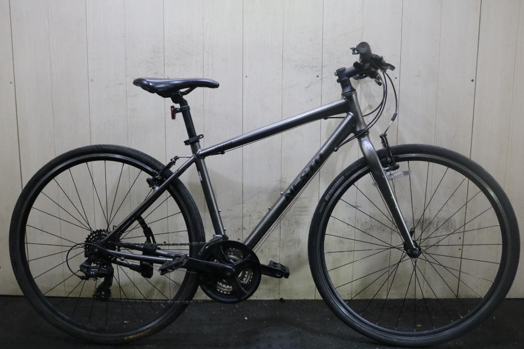 NESTO VACANZE 700C アルミ 21速 440mm GREYクロス