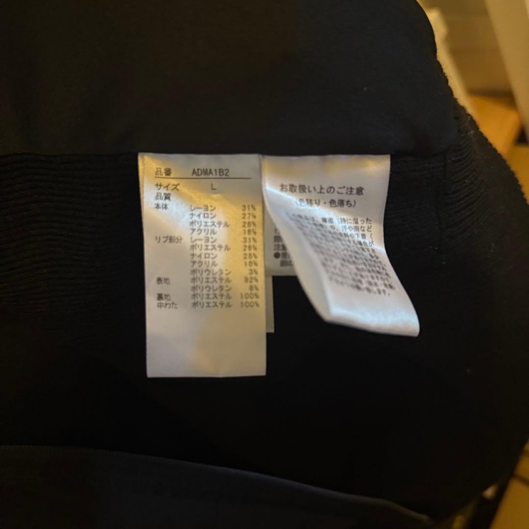 Admiral Golfフルジップセーター ブラック
