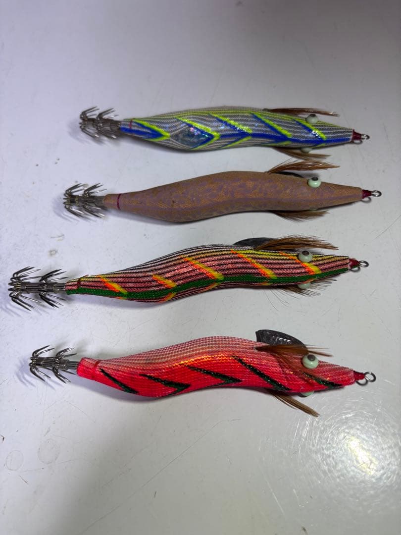 餌木猿 Premium 青藍（せいらん）含む エギ4本セット 3.5号