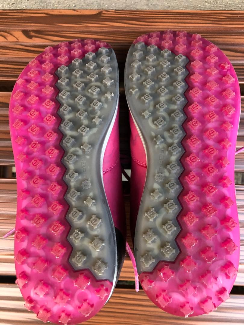 ECCOゴルフシューズ 36 23.0cm紐式 スパイクレス