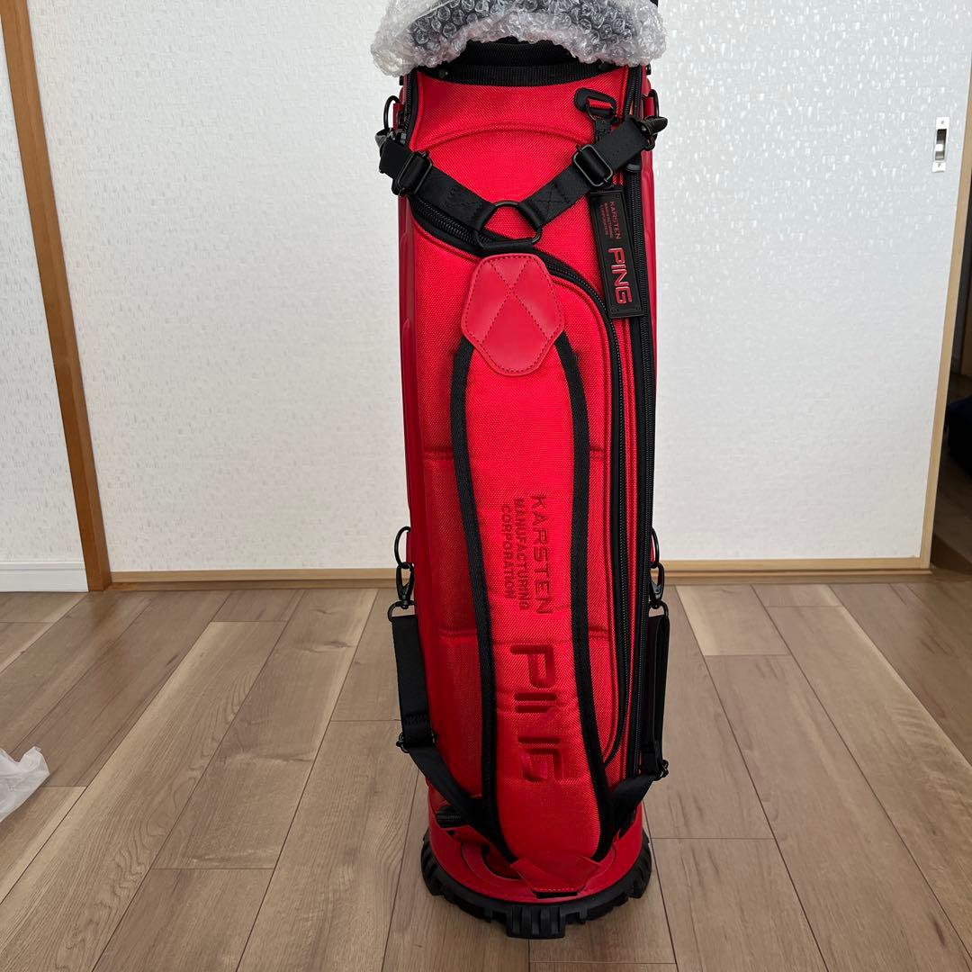 PING KIRSTEN ゴルフバッグ レッド