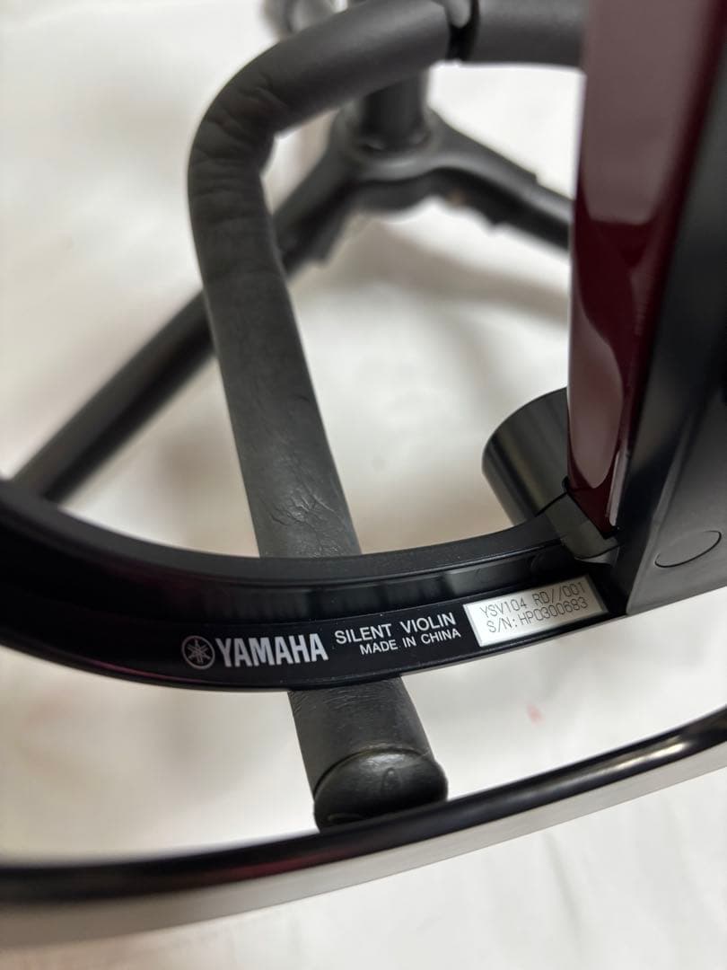 【開封未使用品】YAMAHA YSV104 RD （弓、ハードケース等セット）