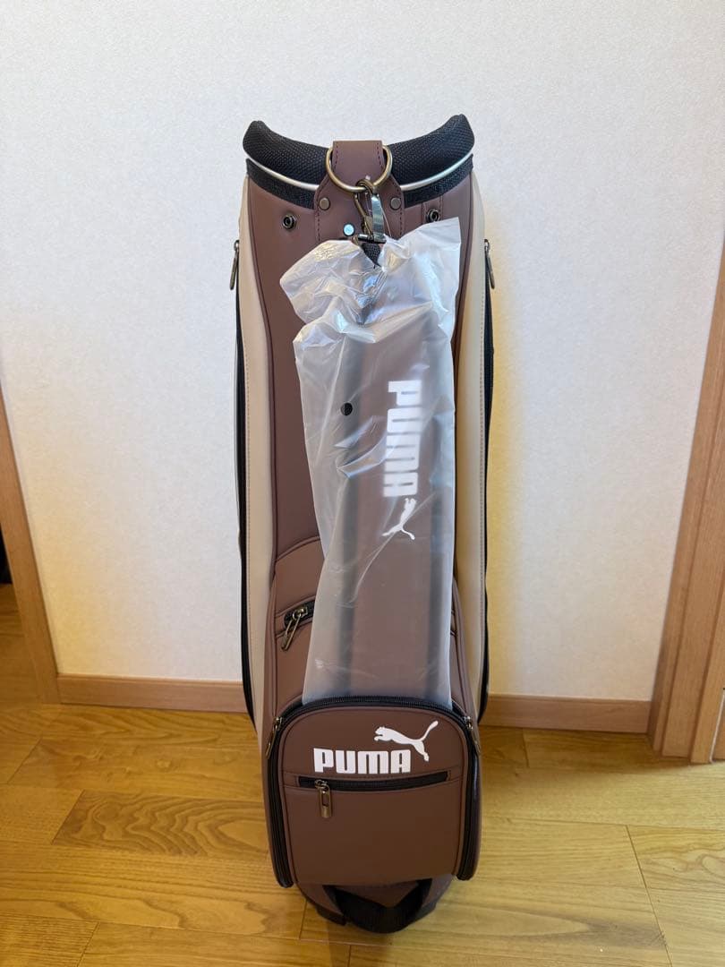 PUMA キャディバッグ ブラウン