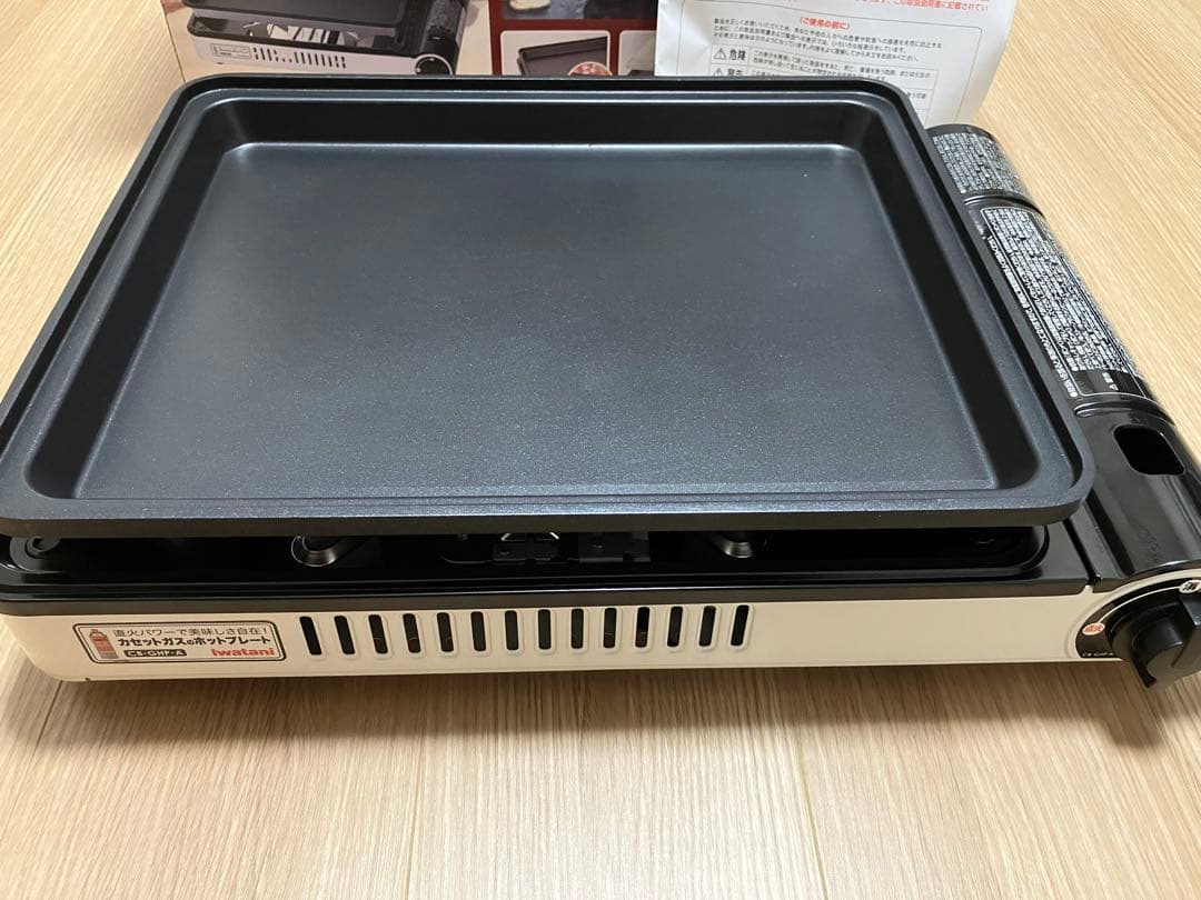 【1回使用】Iwatani イワタニカセットガスホットプレート　CB-GHP-A