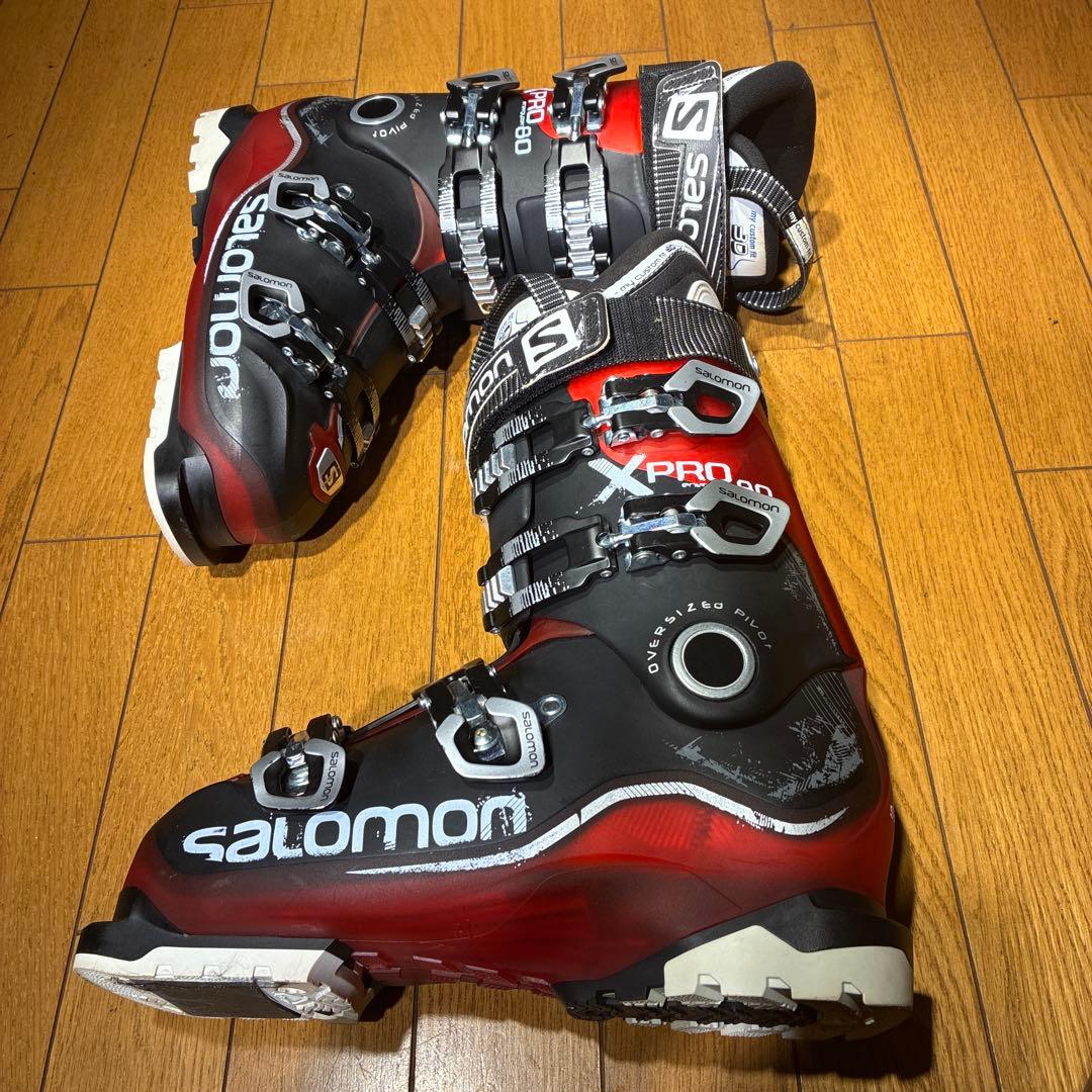 【値下げ】salomon X-PRO80 26.0-26.5cm 初中級向け