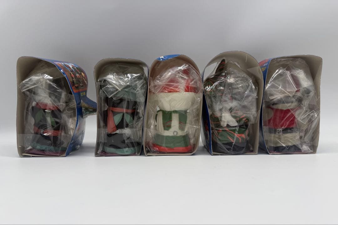 バンプレスト 仮面ライダー ソフビ貯金箱コレクション全5種セット 未使用品