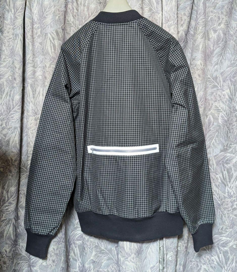 adidasオリジナルス チェック柄ブルゾンジャケット
