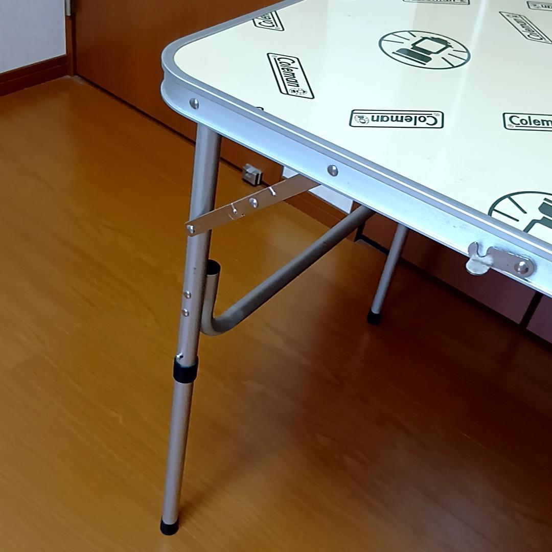 コールマン スリム三折テーブル Model 170-7586　ランタンスタンド付